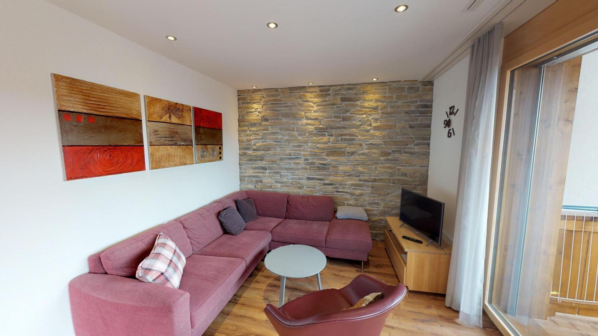 Panorama Apartman Blatten bei Naters Szoba fotó